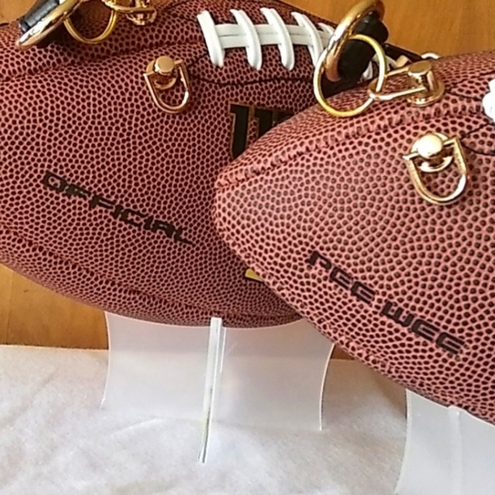 HANDMADE Football Purse (SAN FRANCISCO 49ERS) 🏈 - Picture 12 of 17